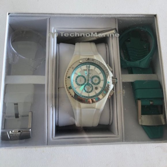 TechnoMarine Women's 112032 Cruise White Vision II - Picture 2 of 2